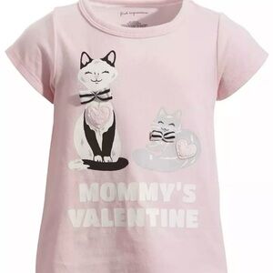 First Impressions baby girl "Mommy's Valentine" pink t-shirt size 12 months